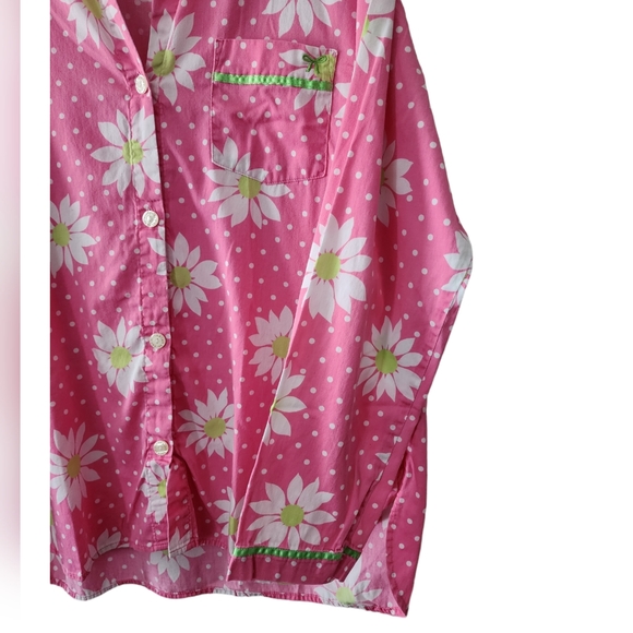 Victoria Secret Sleepwear Button Up Top Small - Picture 2 of 4